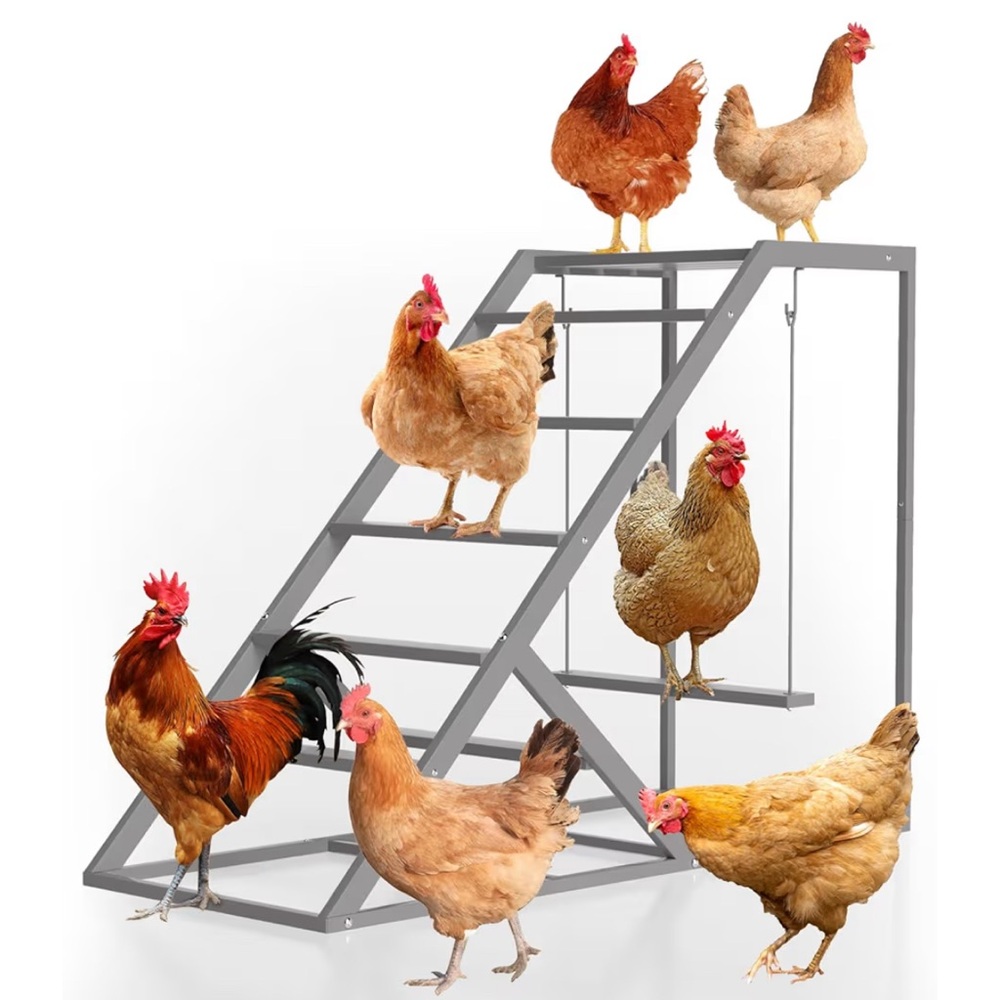 NEW IN BOX Chicken Perch for Coop with Chicken Ladder and Chicken Swing